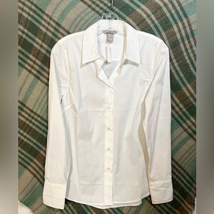 White H&M Button Down Shirt - Small